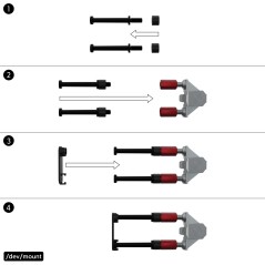 PATCHBOX Patchcatch Solo 24-Pack - Premium Cable Management Solution for Organized Spaces
